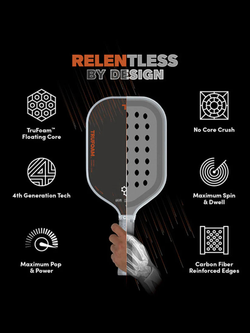 CRBN 4 TruFoam Barrage Pickleball Paddle