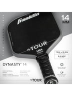 FRANKLIN FS Tour Dynasty 14mm Pickleball Paddle