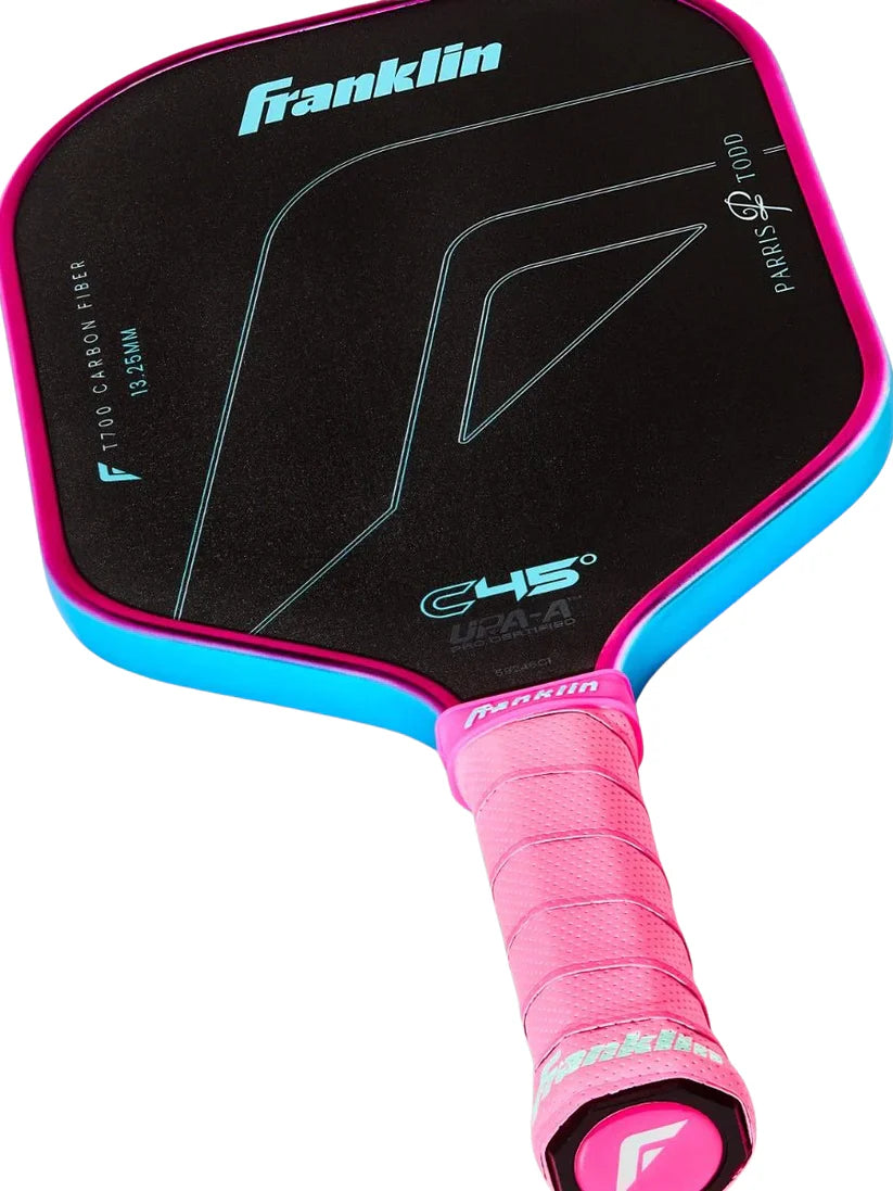 FRANKLIN C45° Carbon Fiber Parris Todd Pickleball Paddle