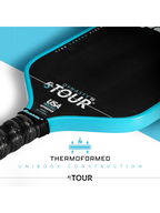 FRANKLIN FS Tour Dynasty 16mm Pickleball Paddle - BLUE