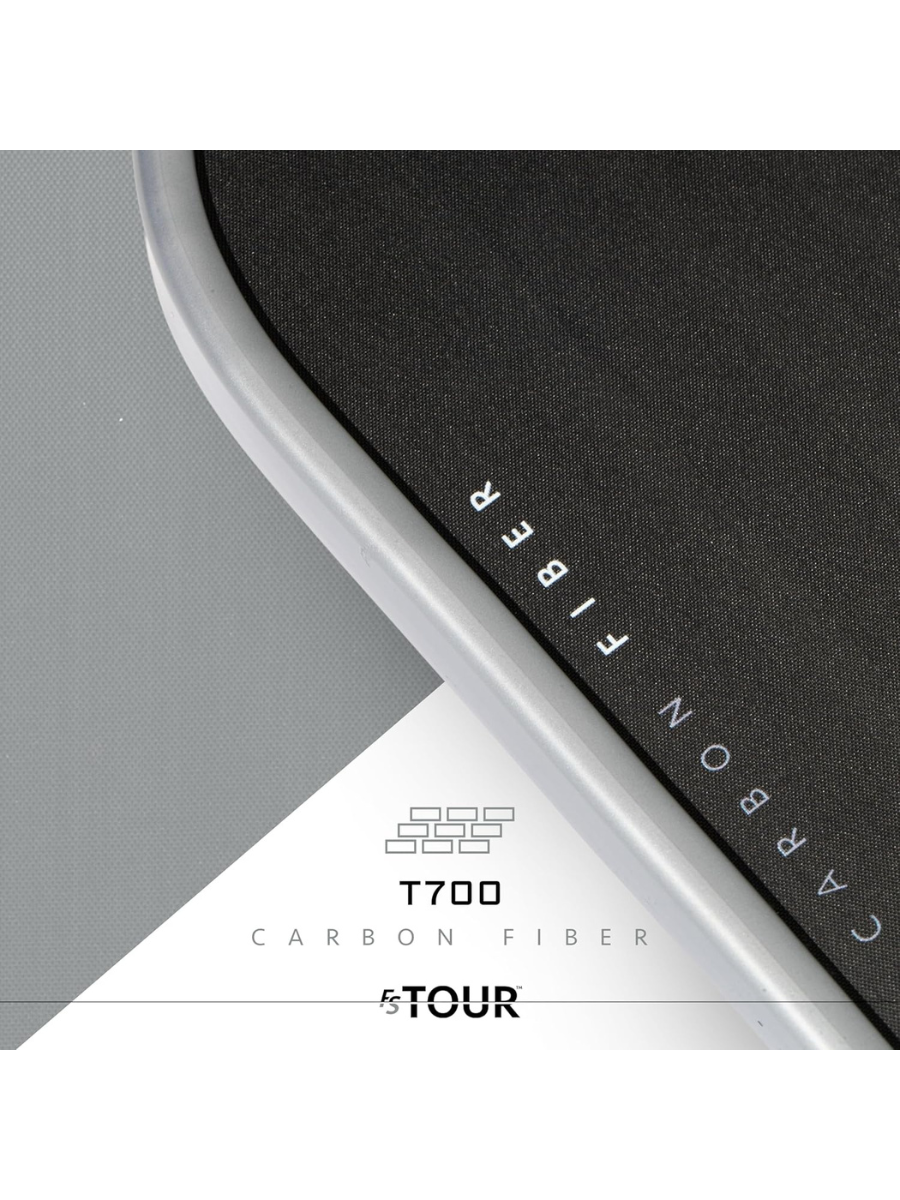 FRANKLIN FS Tour Dynasty 16mm Pickleball Paddle - GRAY