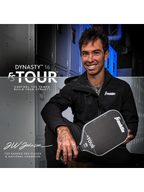 FRANKLIN FS Tour Dynasty 16mm Pickleball Paddle - GRAY