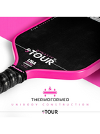 FRANKLIN FS Tour Dynasty 16mm Pickleball Paddle - PINK