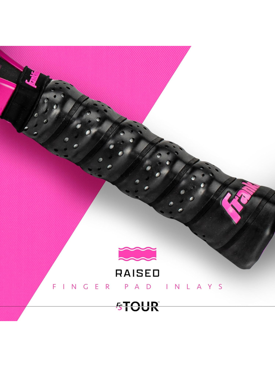 FRANKLIN FS Tour Dynasty 16mm Pickleball Paddle - PINK