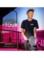 FRANKLIN FS Tour Dynasty 16mm Pickleball Paddle - PINK