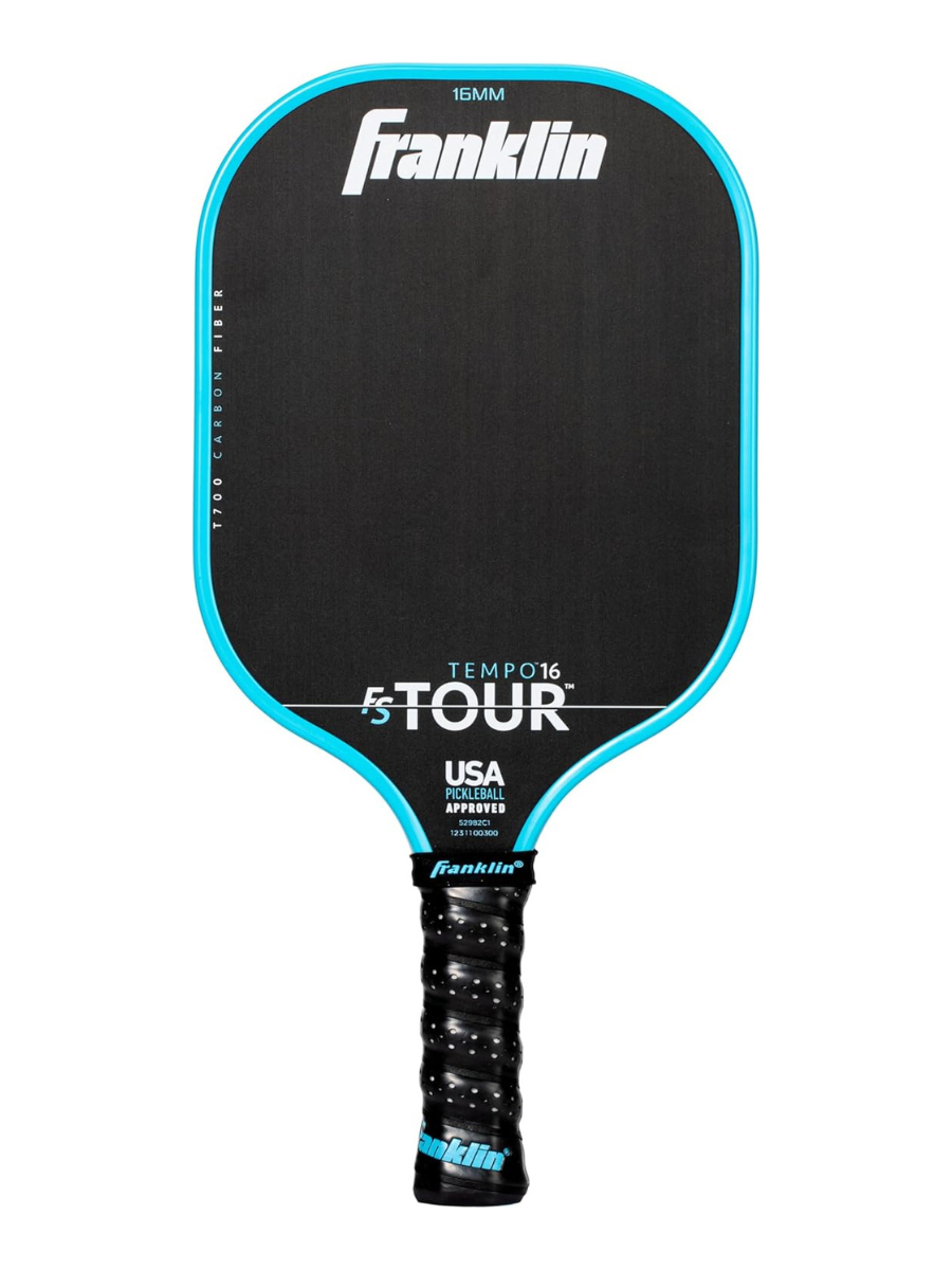FRANKLIN FS Tour Tempo 16mm Pickleball Paddle - BLUE