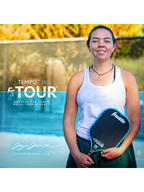 FRANKLIN FS Tour Tempo 16mm Pickleball Paddle - BLUE