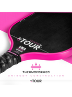 FRANKLIN FS Tour Tempo 16mm Pickleball Paddle - PINK