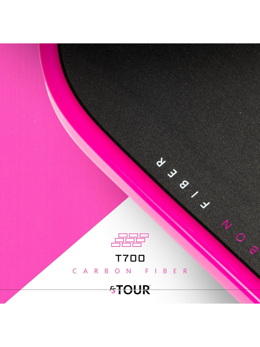 FRANKLIN FS Tour Tempo 16mm Pickleball Paddle - PINK