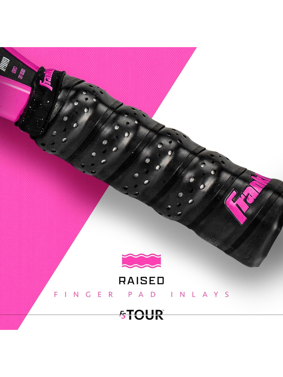 FRANKLIN FS Tour Tempo 16mm Pickleball Paddle - PINK