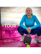 FRANKLIN FS Tour Tempo 16mm Pickleball Paddle - PINK