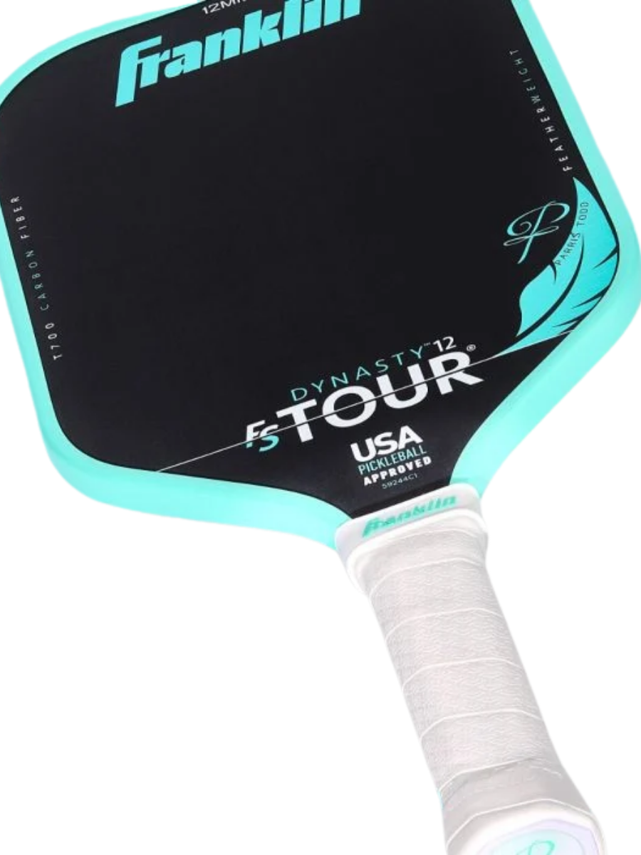 FRANKLIN FS Tour Featherweight Dynasty 12mm Pickleball Paddle - BLUE
