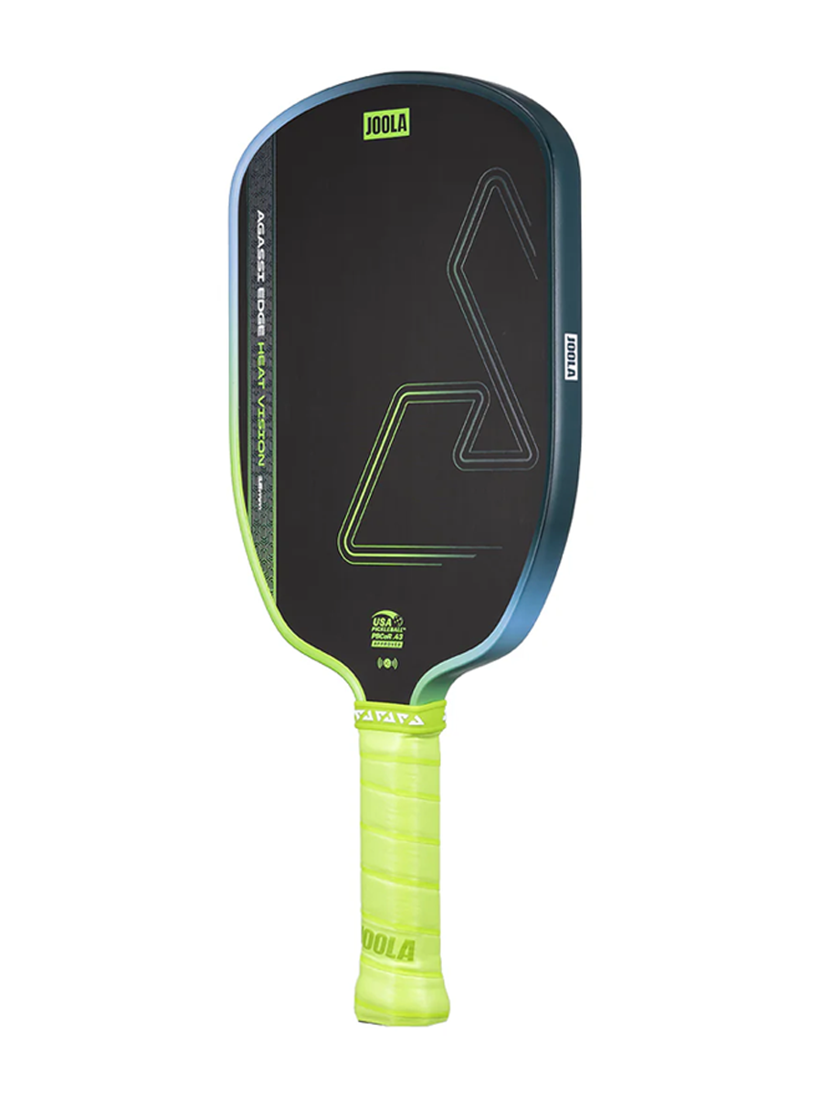JOOLA Agassi Edge Heat Vision Pickleball Paddle - Charge Surge Green