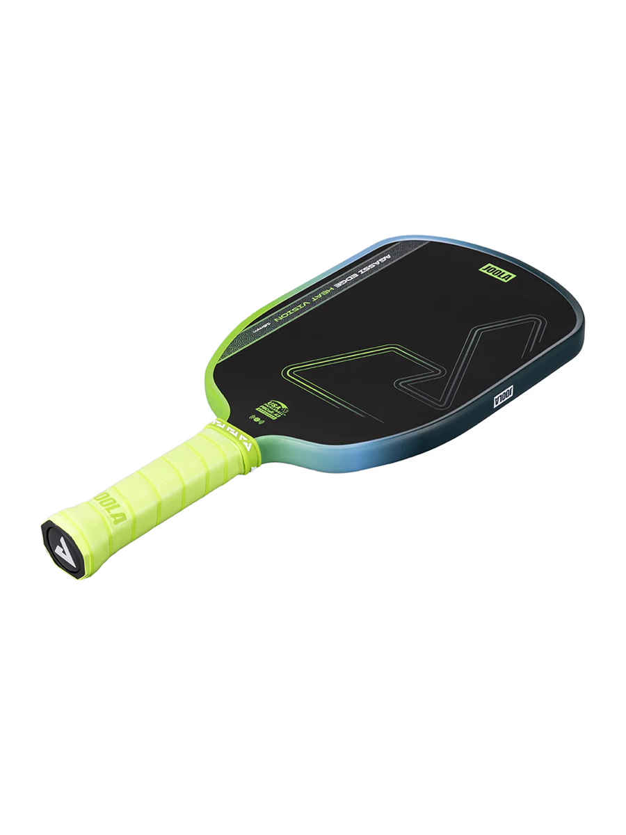 JOOLA Agassi Edge Heat Vision Pickleball Paddle - Charge Surge Green